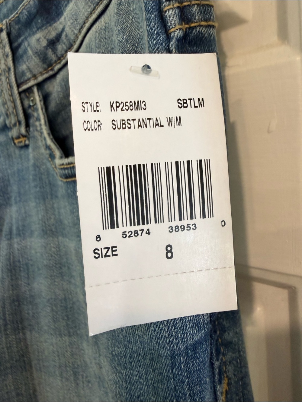 KUT From The Kloth Natalie Bootcut Jeans Size 8 Substantial Wash NWT - Picture 2 of 11